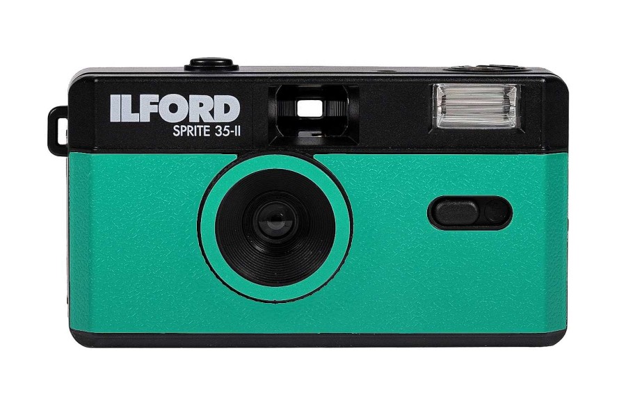 Ilford Ilford Sprite 35-Ii Black & Teal Camera | Film Cameras