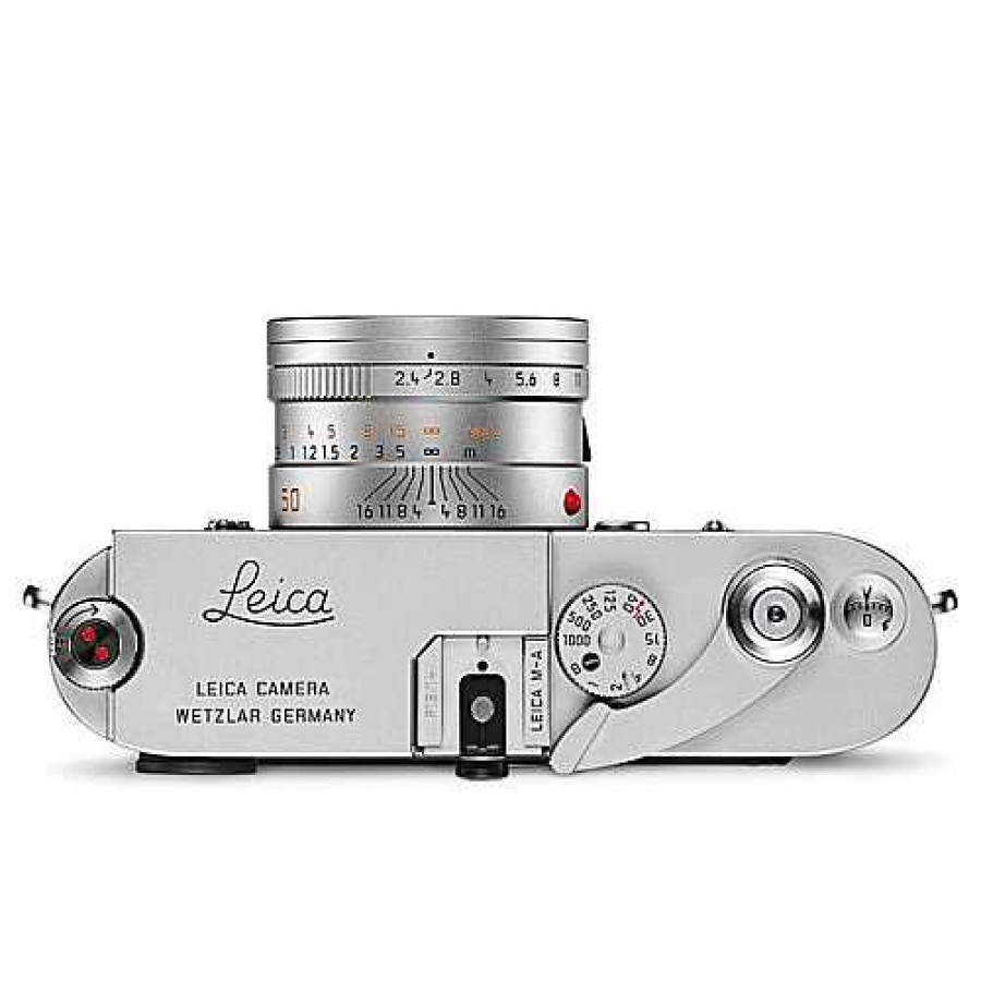 Leica Leica M-A (Typ 127) Silver Chrome Finish Body Only | Leica Digital Cameras