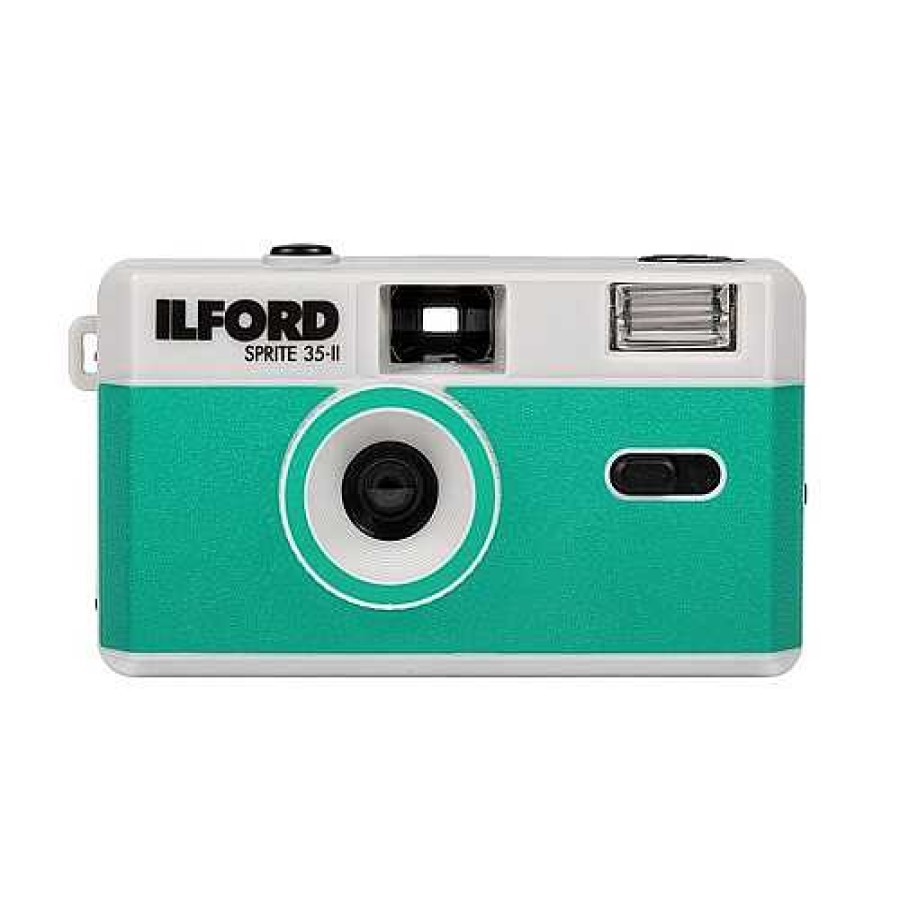 Ilford Ilford Sprite 35-Ii Silver & Teal Camera | Film Cameras