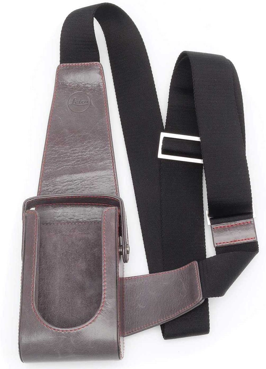 Leica Leica Holster Leica T Leather Stone Grey Case | Shoulder Bags