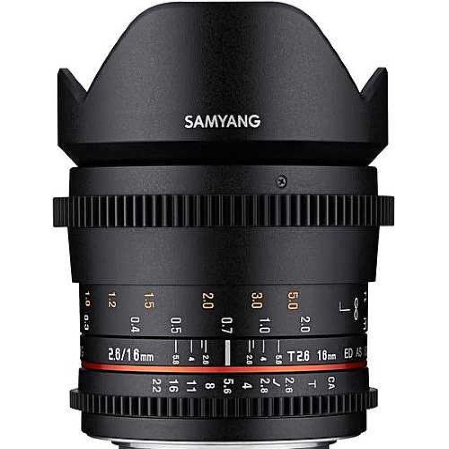 Samyang Samyang 16Mm T2.6 Umc Ii Eos Full Frame Lens | Samyang Lenses