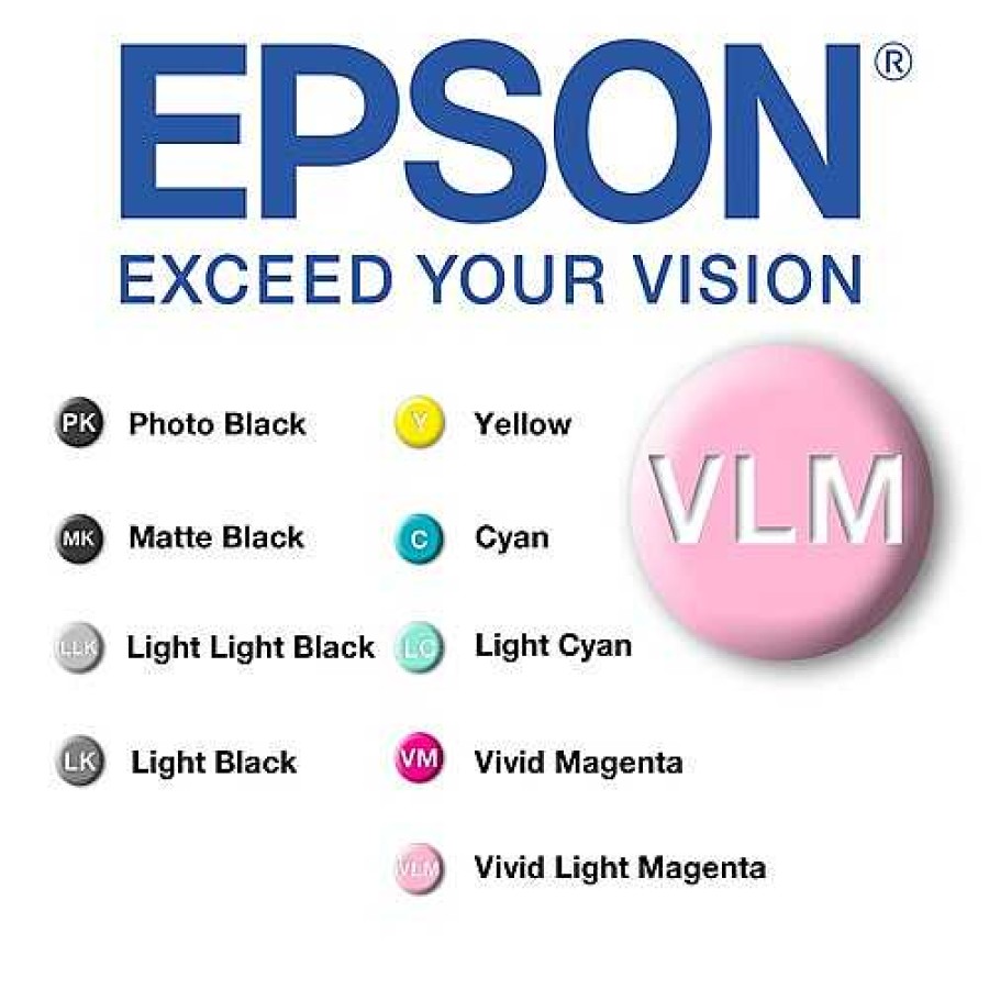 Epson Epson T7606 Vivid Light Magenta Ink For P600 | Epson Ink