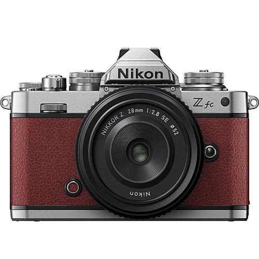 Nikon Nikon Z Fc Crimson Red + Z 28Mm F2.8 (Se) Lens Kit | Nikon Z