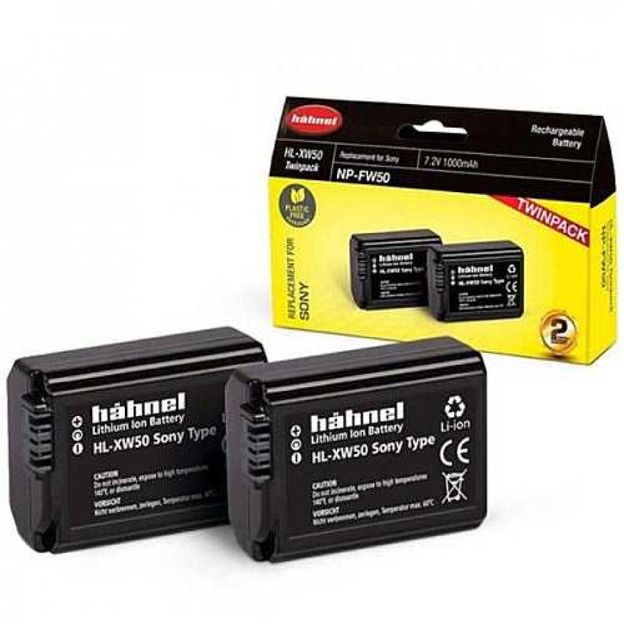 Hahnel Hahnel Sony Np-Fw50 Twin Pack | Batteries & Battery Grips