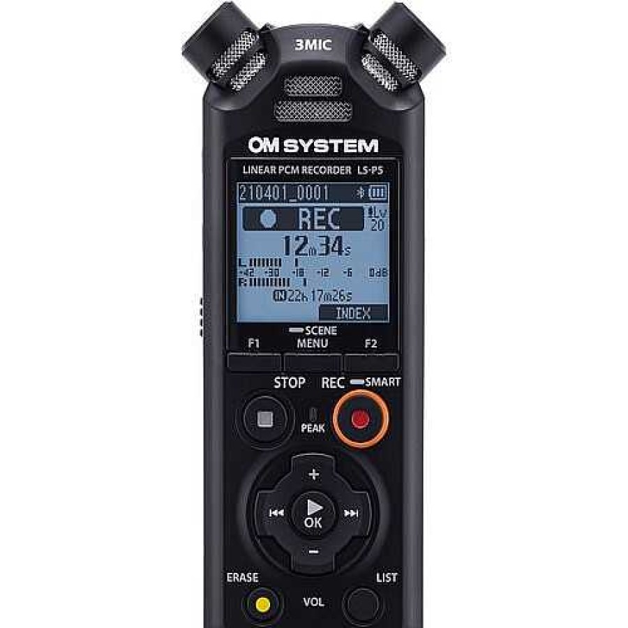 OM System Om System Ls-P5 Linear Pcm Recorder | Olympus Voice Recorders