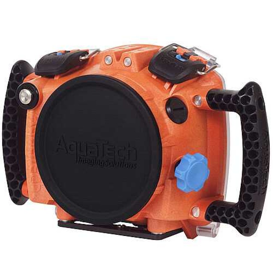 AquaTech Aquatech Edge Base Sony Orange Housing | Underwater Housing