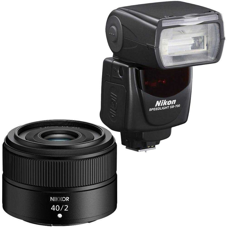 Nikon Nikon Z 40Mm F2 + Sb-700 Portrait Speedlite Flash Kit | Nikon Z Lenses