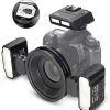 Meike Meike Mk-Mt24Iin Twin Macro Flash Kit For Nikon | Meike