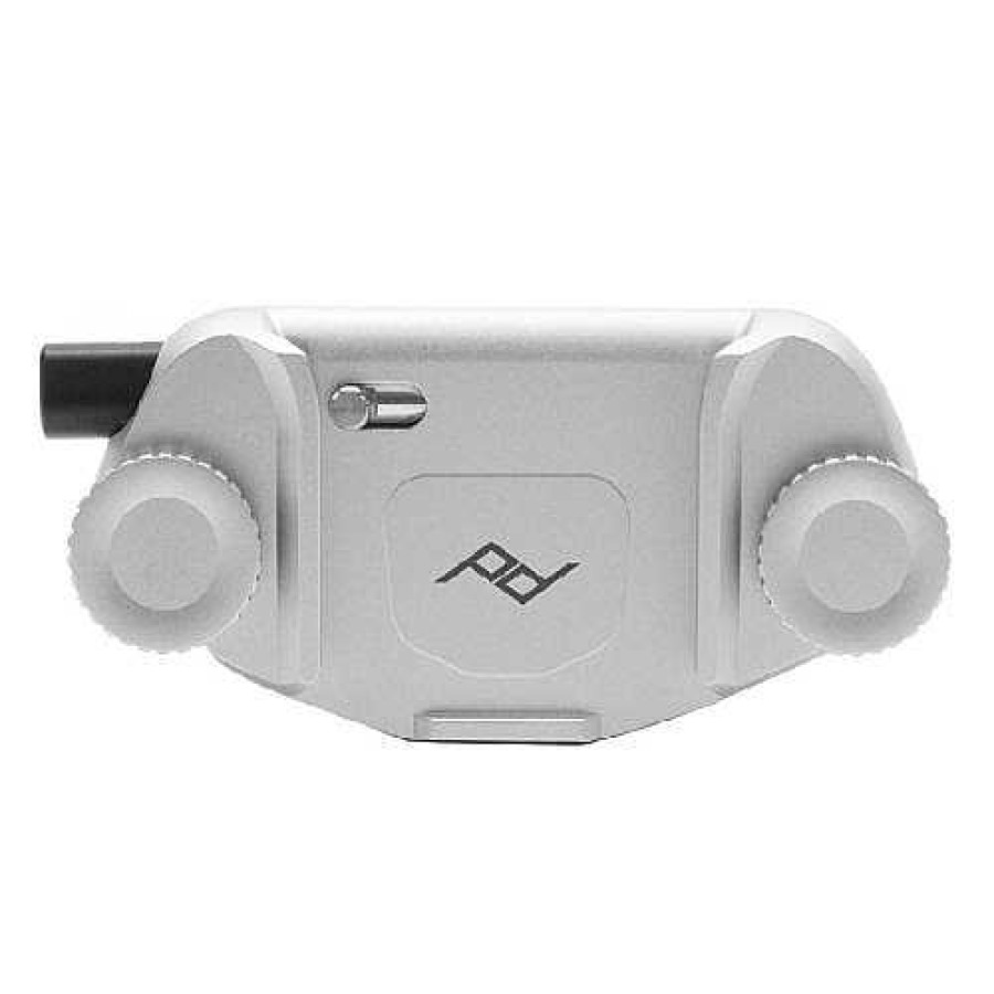 Peak Design Peak Design Capture Clip Version 3 Silver - No Plate | Bag Organisers And Accessories