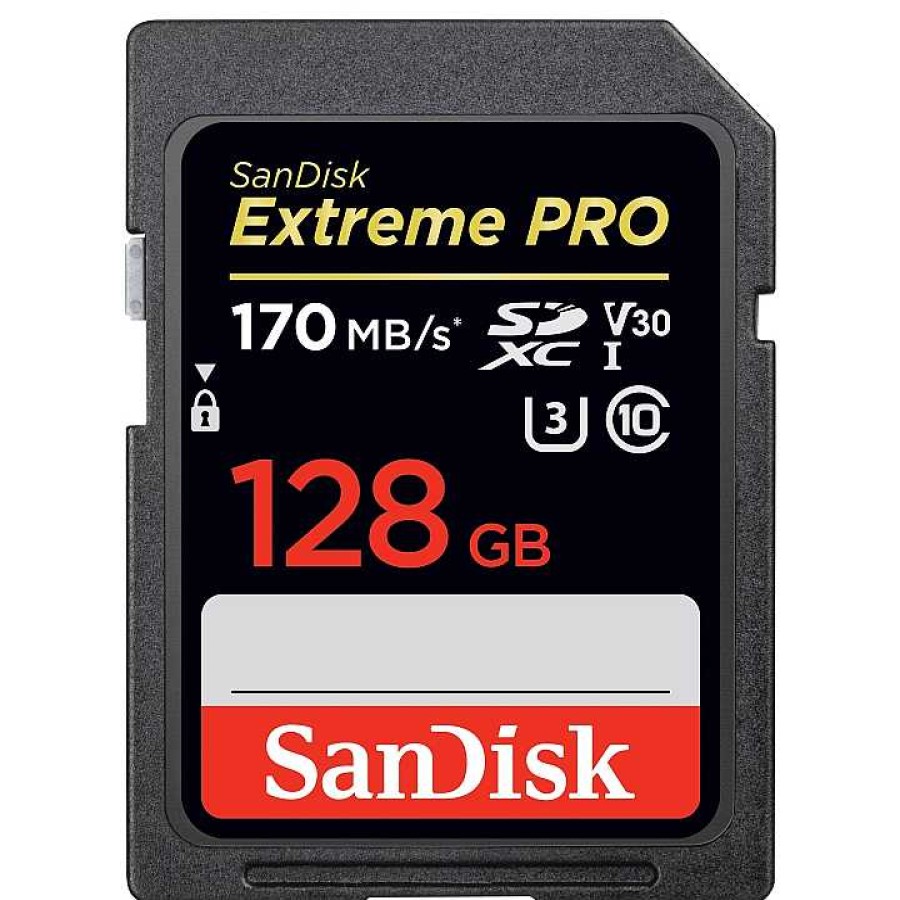 Sandisk Sandisk Extreme Pro 128Gb 170Mb/S Sdxc Memory Card | Sd Cards