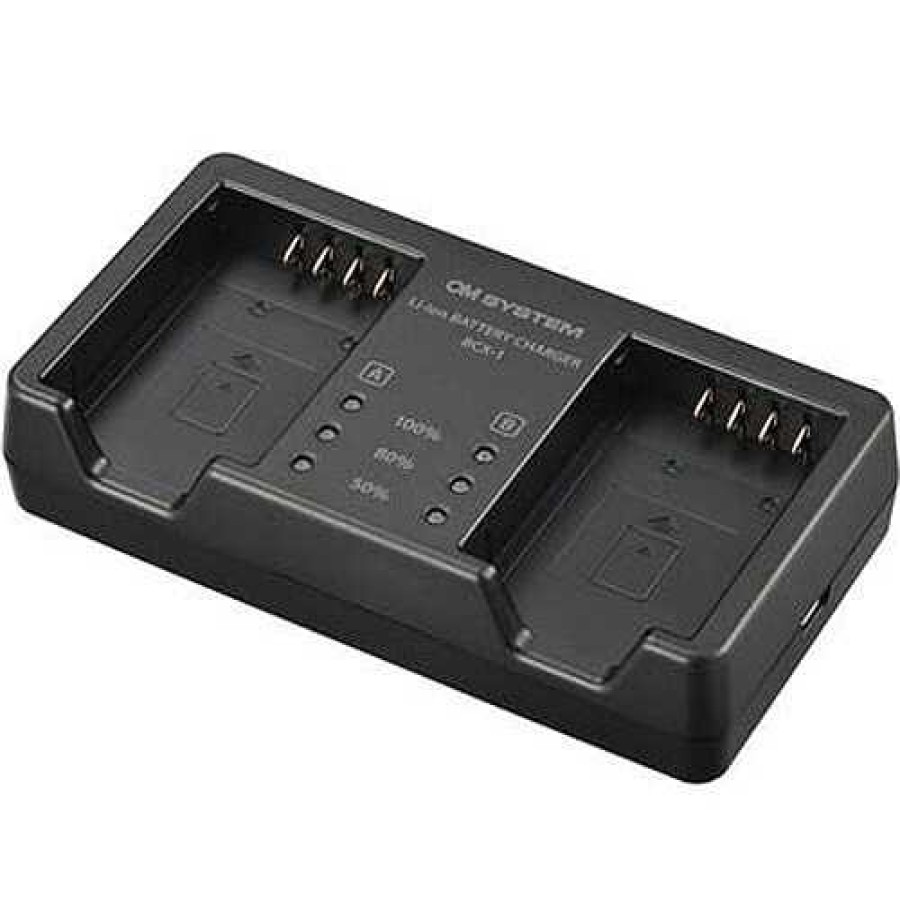 OM System Om System Sbcx-1 Battery Dual Charger Set | Battery Chargers