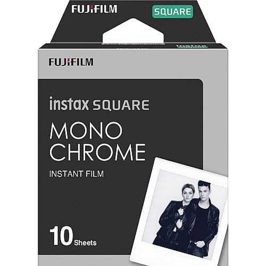 FujiFilm Instax Square Monochrome 10Pk Film | Fujifilm Instax