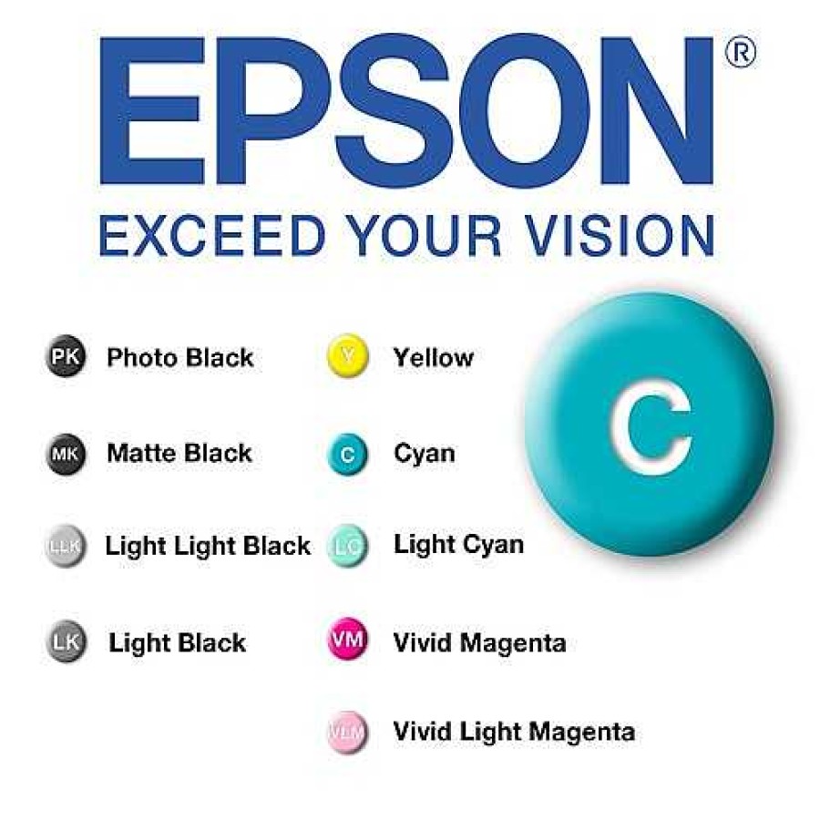 Epson Epson T8502 Cyan 80Ml Ink For P800 | Epson Ink