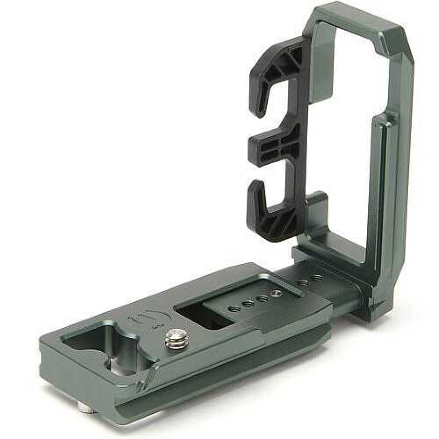 3 Legged Thing 3 Legged Thing Ollie Slate Grey L-Bracket For Om-1 | Tripod Accessories