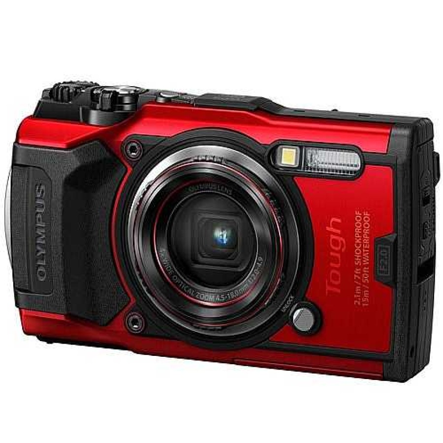 Olympus Olympus Tg-6 Red Camera | Olympus Tough