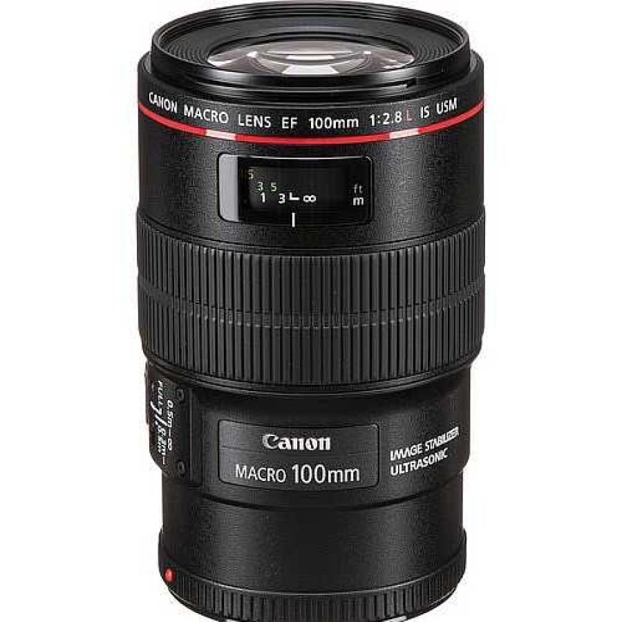 Canon Canon Ef 100Mm F2.8 L Is Usm Macro Lens | Canon Ef Lenses