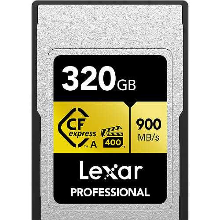 Lexar Lexar 320Gb Cfexpress Type A Gold Series Memory Card | Xqd And Cfexpress Cards