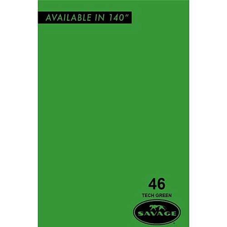 Savage Savage Tech Green 2.71M X11M Paper Roll Widetone | Backdrops