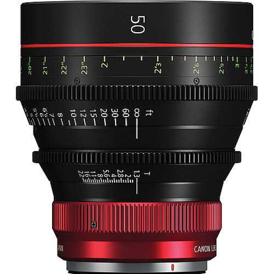 Canon Canon Cn-R 50Mm T1.3 L F Rf Cine Lens | Canon Rf Lenses