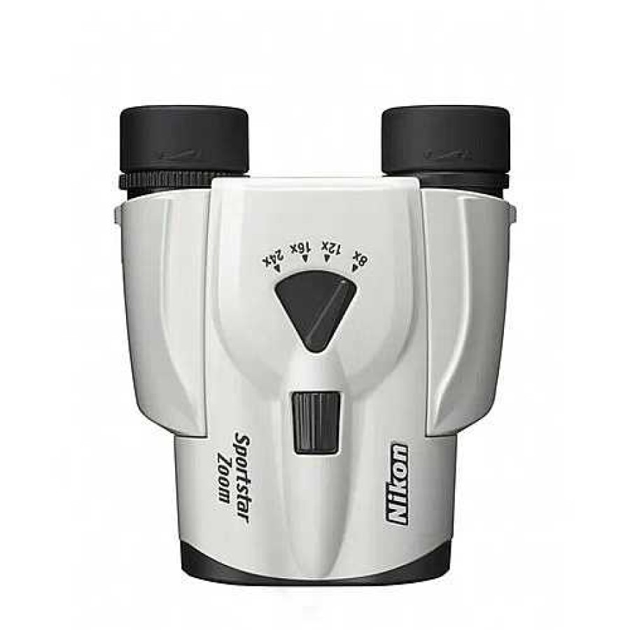 Nikon Nikon Sportstar Zoom 8-24X25 White Binocular | Nikon Binoculars