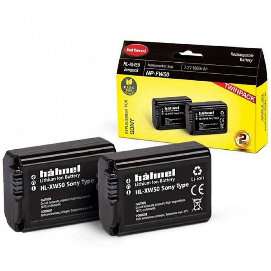 Hahnel Hahnel Sony Np-Fw50 Twin Pack | Batteries & Battery Grips