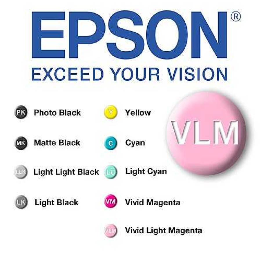 Epson Epson T8506 Vivid Light Magenta 80Ml Ink For P800 | Epson Ink