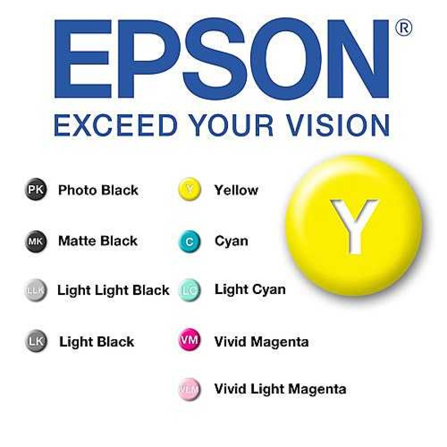 Epson Epson T8504 Yellow 80Ml Ink For P800 | Epson Ink