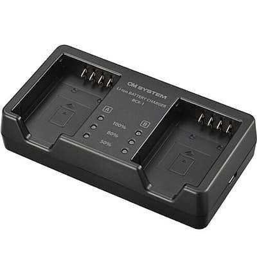 OM System Om System Bcx-1 Dual Battery Charger | Battery Chargers