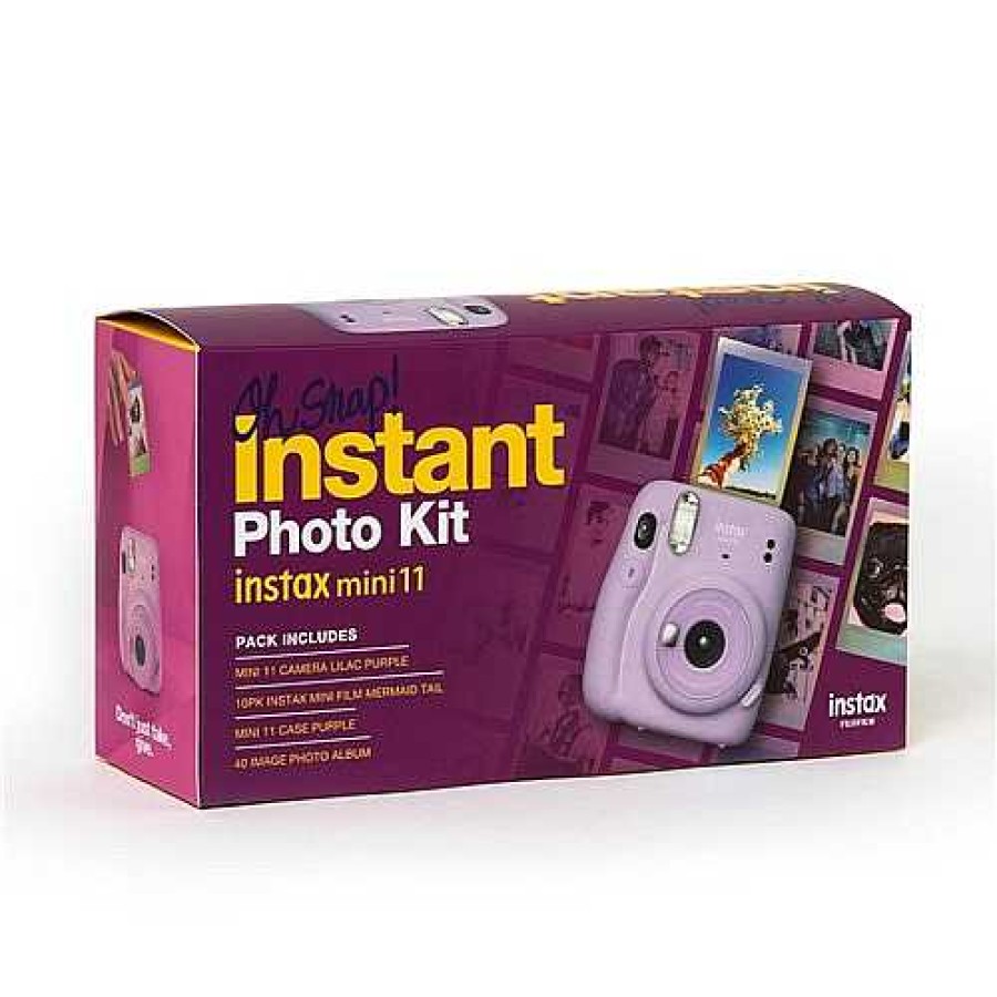 FujiFilm Fujifilm Instax Mini 11 Lilac Purple Camera Bundle | Fujifilm Instax