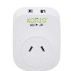 Korjo Korjo Usb A + C & Power Adaptor For Japan | Travel Adaptors