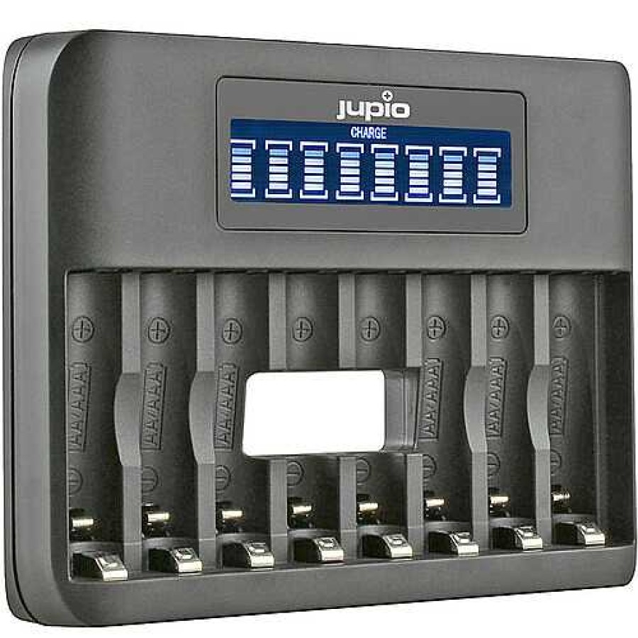 Jupio Jupio Usb 8 Slot Aa / Aaa Battery Charger | Battery Chargers