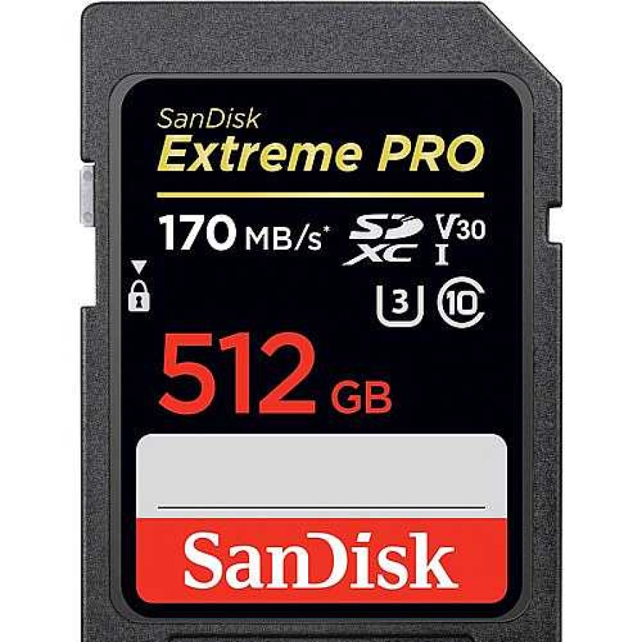 Sandisk Sandisk Extreme Pro 512Gb 170Mb/S Sdxc Memory Card | Sd Cards