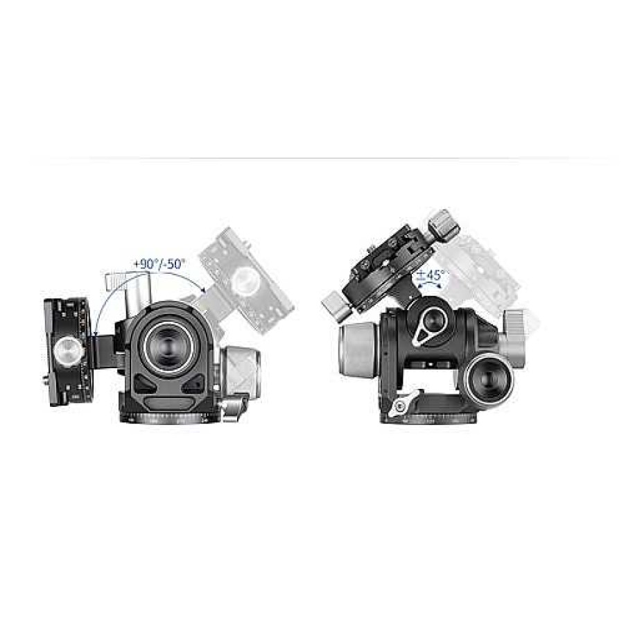 Leofoto Leofoto G4 60Mm Geared Head | Tripod Heads