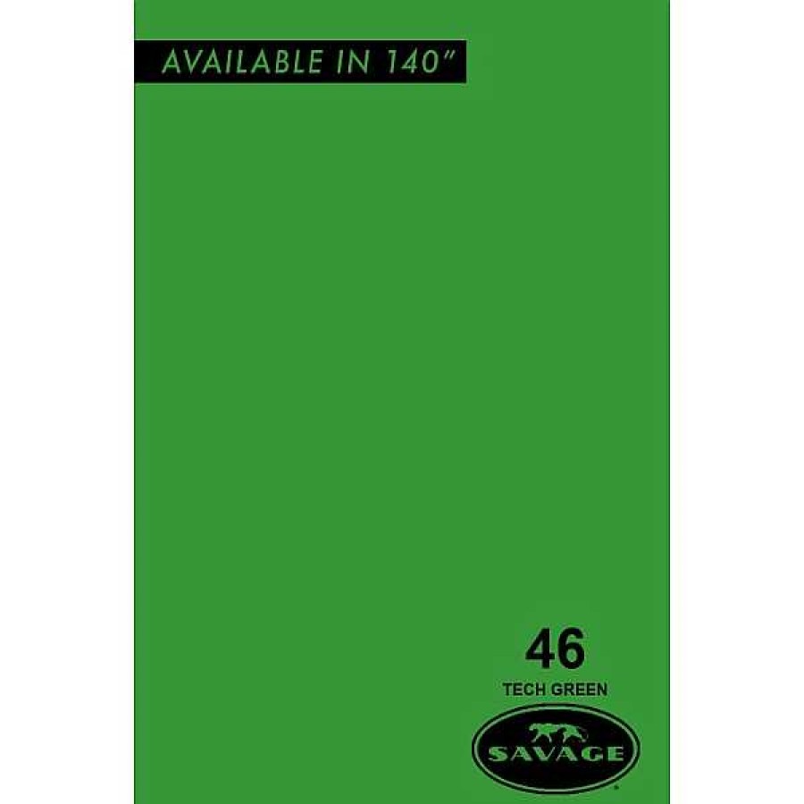 Savage Savage Tech Green 2.71M X11M Paper Roll Widetone | Backdrops