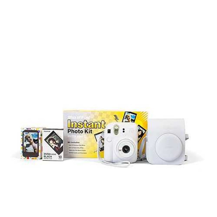 FujiFilm Fujifilm Instax Mini 12 Clay White Photo Kit | Fujifilm Instax