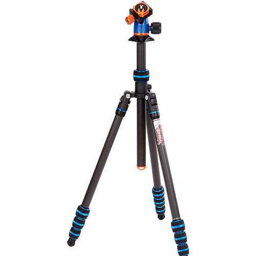 3 Legged Thing 3 Legged Thing Billy 2.0 Blue Carbon Fibre Tripod Kit | Tripods