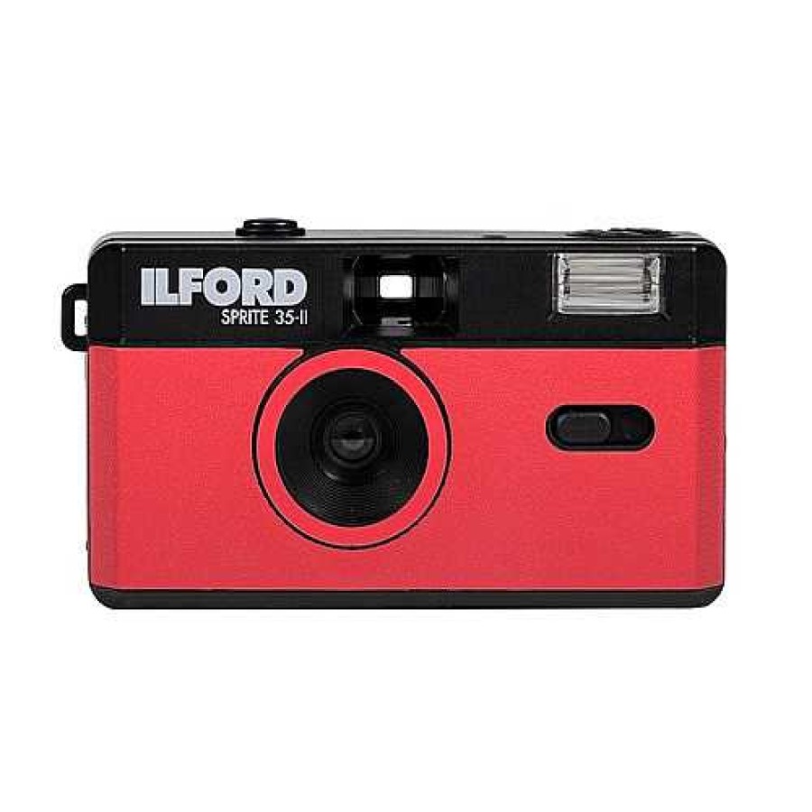 Ilford Ilford Sprite 35-Ii Black & Red Camera | Film Cameras