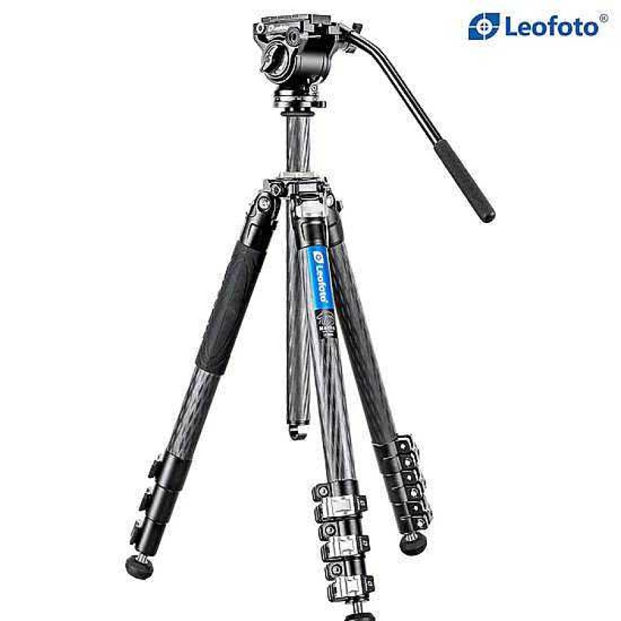 Leofoto Leofoto Manba Lv-284C + Bv-5 Video Tripod Kit | Tripods