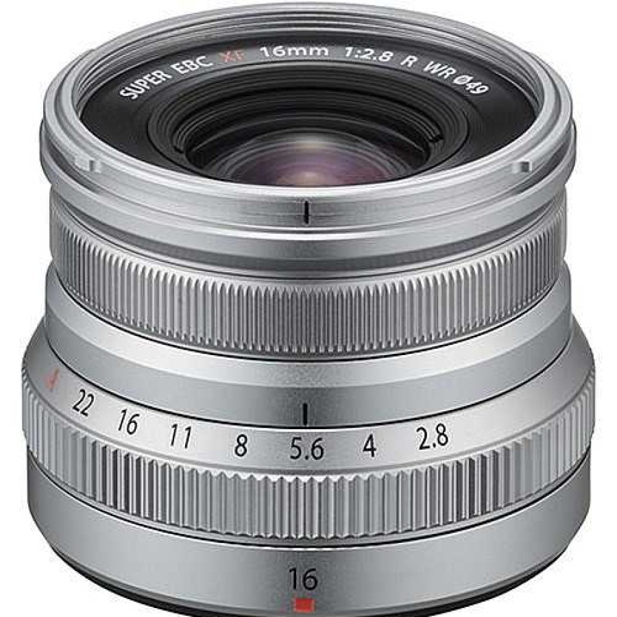 FujiFilm Fujifilm Xf 16Mm F2.8 R Wr Silver Lens | Fujifilm X Lenses