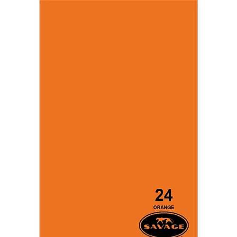 Savage Savage Orange Widetown Background Paper | Backdrops