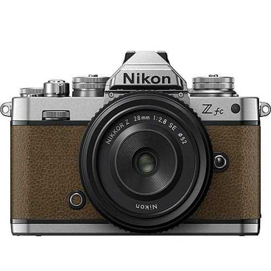 Nikon Nikon Z Fc Walnut Brown + Z 28Mm F2.8 (Se) Lens Kit | Nikon Z