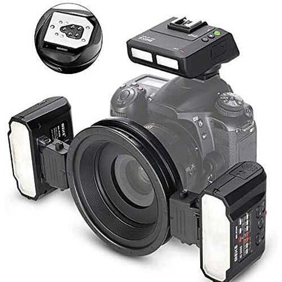 Meike Meike Mk-Mt24Iin Twin Macro Flash Kit For Nikon | Meike