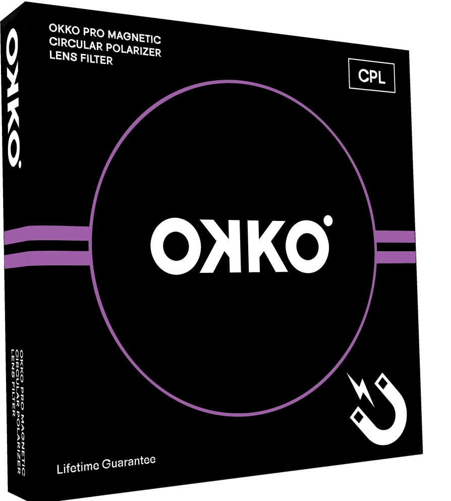 Okko Okko 62Mm Magnetic Pro Circ Polarizer Filter | Okko Filters