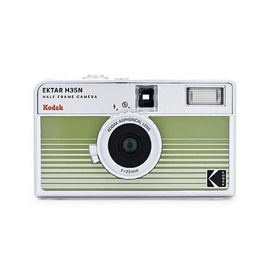 Kodak Kodak Ektar H35N Half Frame Camera - Striped Green | Film Cameras