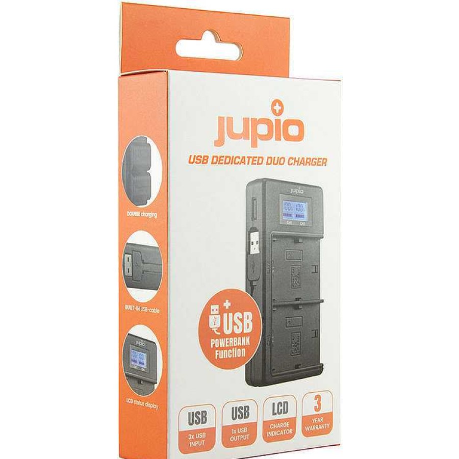 Jupio Jupio Sony Fw50 Duo Battery Usb Charger | Battery Chargers