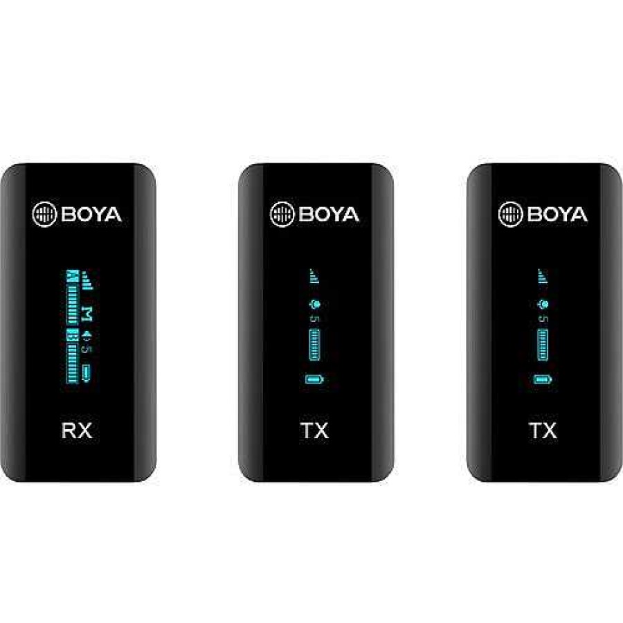 Boya Boya By-Xm6 Wireless Microphon E Ultra Compact Dual Chanel By-Xm6-S1 | Boya Microphones