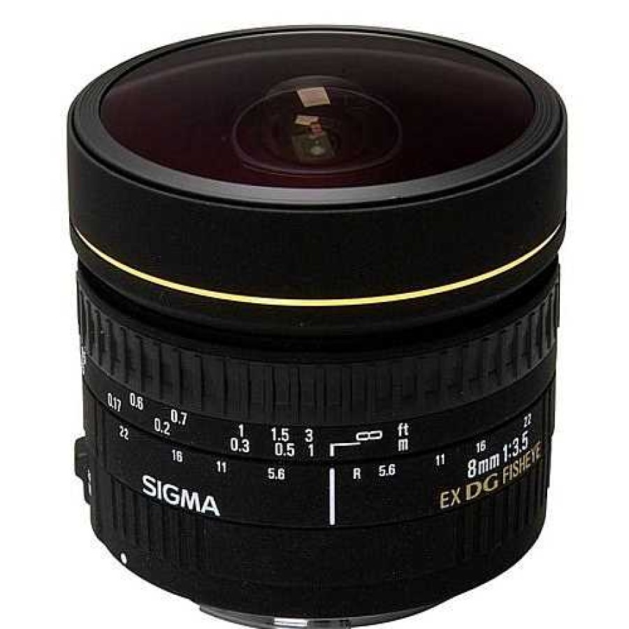 Sigma Sigma 8Mm F3.5 Fisheye Ex Dg Eos Mount Lens | Sigma Lenses