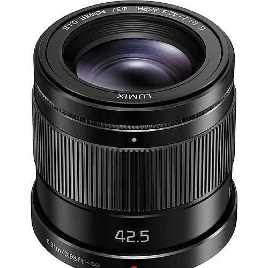 Panasonic Panasonic Lumix 42.5Mm F1.7 Black Micro 4/3 Lens | Panasonic G Micro 4/3 Lenses