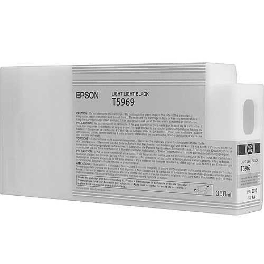 Epson Epson T5969 Light Light Black 350Ml Ink For 7900 / 9900 | Epson Ink