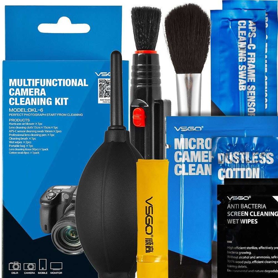 Vsgo Vsgo Dkl-6 Multifunctional Aps-6 Camera Cleaning Kit | Cleaning Solutions